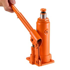 VEVOR Hydraulic Bottle Jack, 4 Ton (8818.4 lbs) Capacity, 7.3-13.8 Inch Lifting Range, Heavy Duty Welded Bottle Jack for Car, SUV, Pickup, Auto R