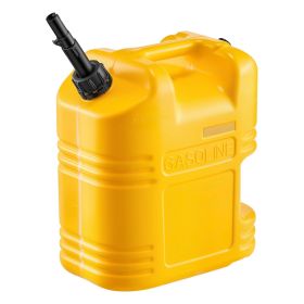 VEVOR Fuel Container, 5 Gallon, Gas Tank with Spout & Clear Scale, 15 L/min Max Flow Rate, Secure & Leak-proof