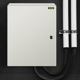 NEMA Steel Enclosure, 20 X 16 X 6'' NEMA 4X Steel Electrical Box, IP66 Waterproof & Dustproof, Outdoor/Indoor Electrical Junction Box, With Mount (Option: Grey)