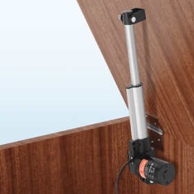 Linear Actuator 12V, 6 Inch Heavy Duty 1320lbs/6000N Linear Actuator, 0.19'/s Linear Motion Actuator With Mounting Bracket & IP44 Protection For (Option: Natural)