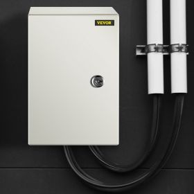 NEMA Steel Enclosure ,12 X 8 X 6'' NEMA 4X Steel Electrical Box, IP66 Waterproof & Dustproof, Outdoor/Indoor Electrical Junction Box, With Mounti (Option: Grey)