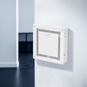 Structured Media Enclosure 14 In Recessed In-Wall TV Media Box With Cover (Option: White)