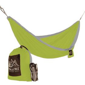 Wanderer Double Hammock (Color: Green/Grey)