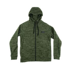 Full-Zip Evolution Hoodie (Color: Green, size: small)